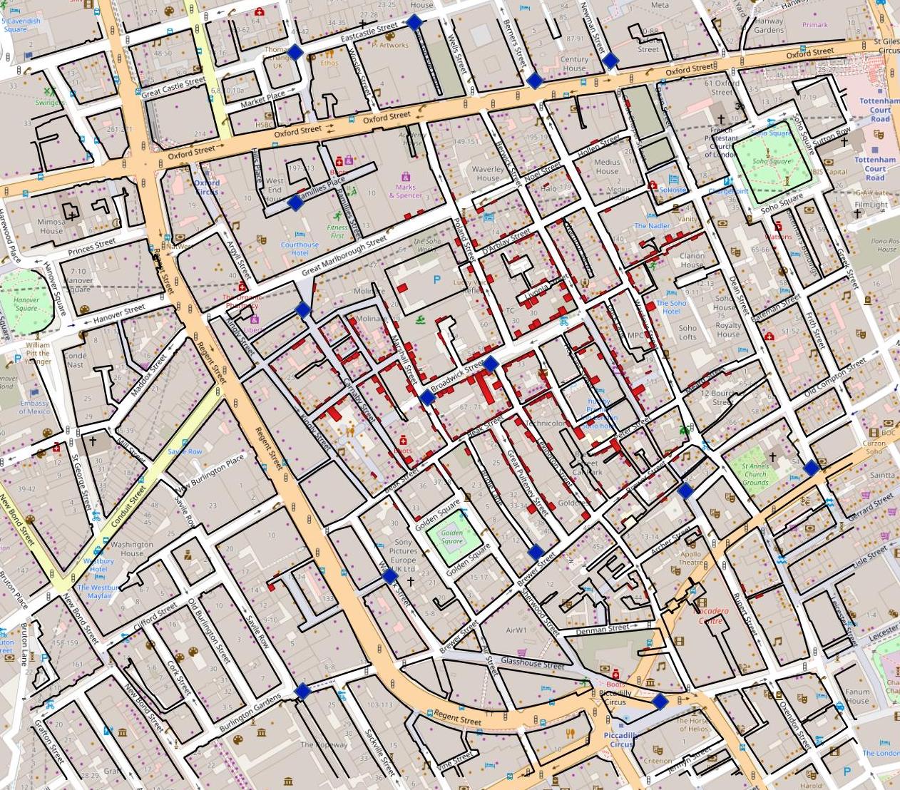 Ghost map streets, PDF was digitized