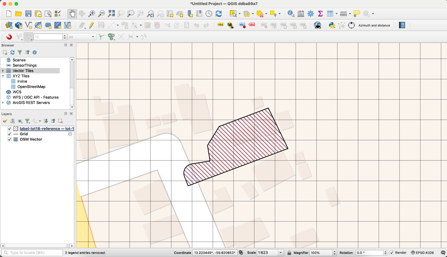 final digitized .dxf of Barbados Lot 18