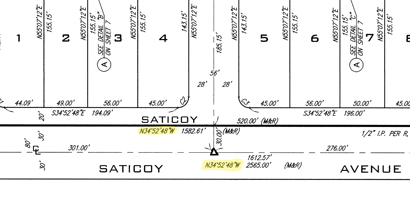 Saticoy metes and bounds