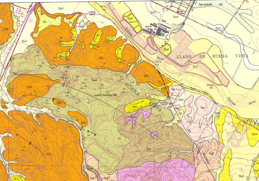 MF-2349 geological survey map